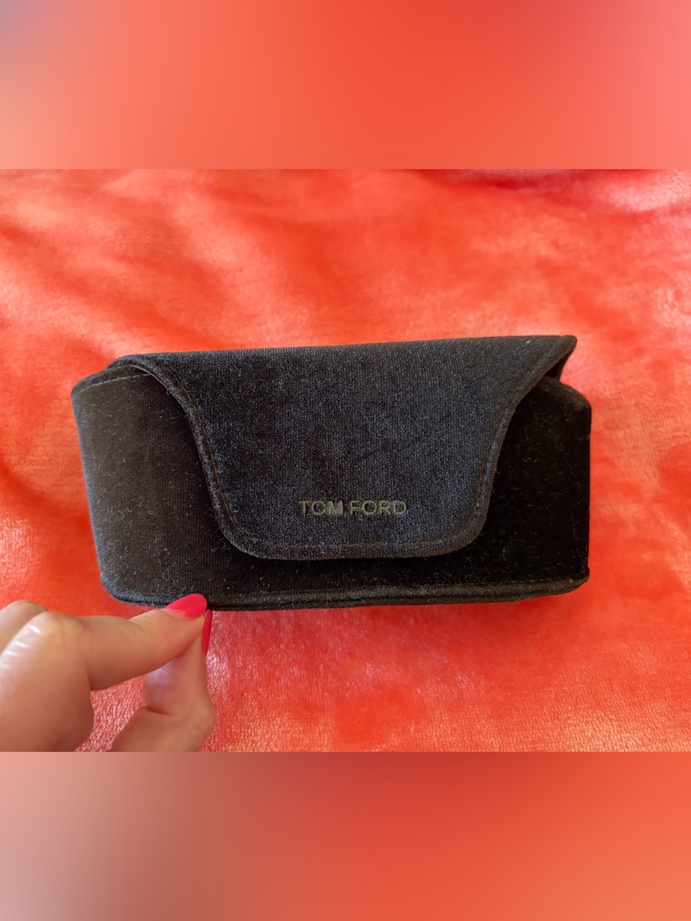 Tom Ford Black Velvet Sunglasses Case